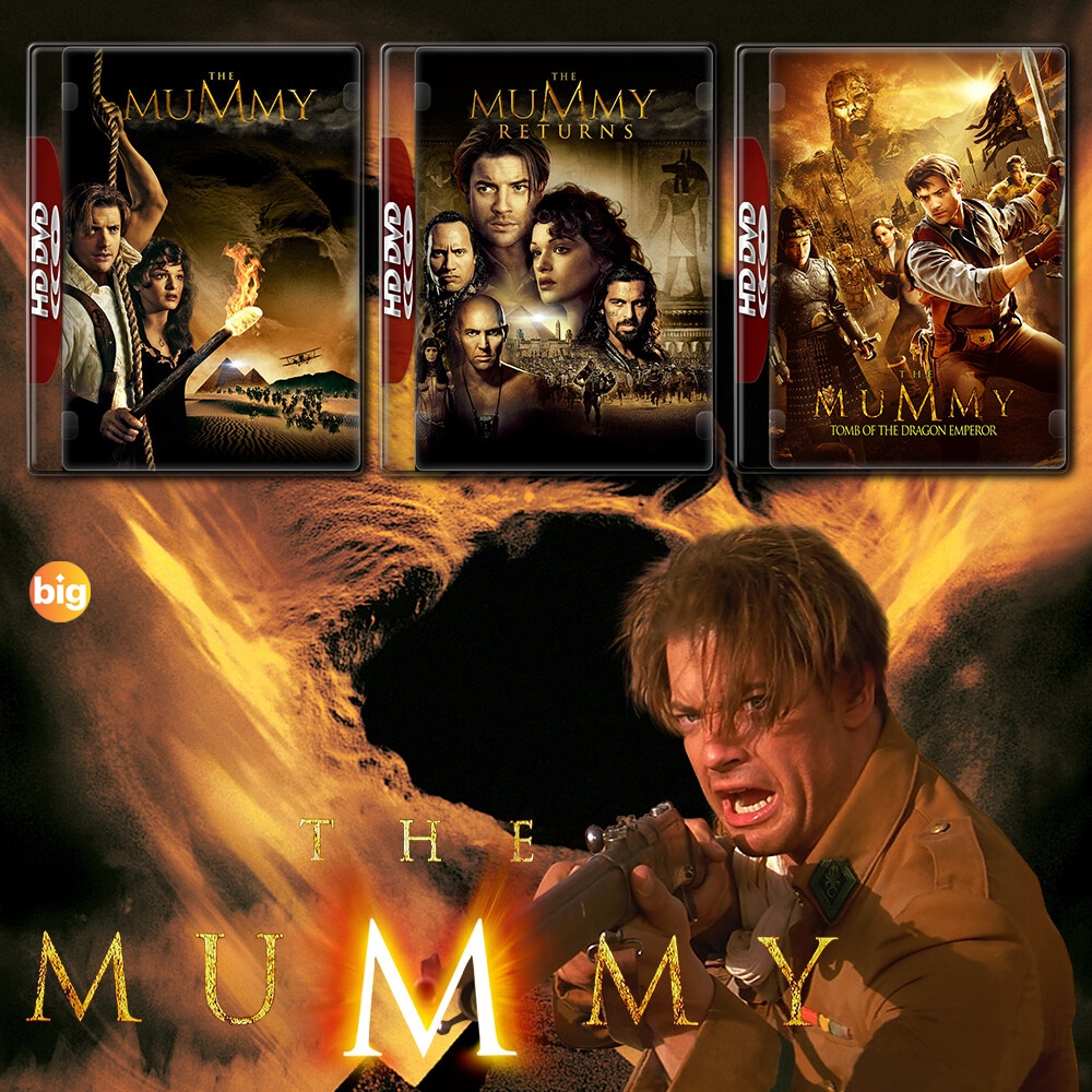 แผ่น 4K หนังใหม่ The Mummy เดอะ มัมมี่ คืนชีพคำสาปนรกล้างโลก 1-3 4K หนัง มาสเตอร์ เสียงไทย (เสียง ไทย/อังกฤษ ซับ ไทย/อัง ราคา ถูกที่สุด ดีลบีเคเค