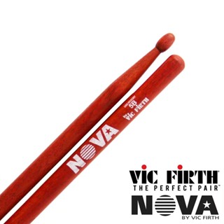 Vic Firth® ไม้กลอง NOVA 5B Hickory หัวไม้ (NOVA Drumsticks)