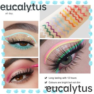 Eucalytus1 ดินสอเขียนขอบตา แห้งเร็ว 10 สี สําหรับแต่งหน้า