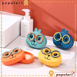 Popular จานวางสบู่ ระบายน้ําได้เอง คุณภาพสูง สําหรับห้องน้ํา