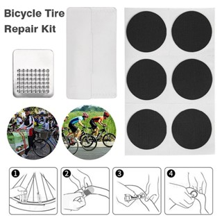 Glue-free Tire Repair Kit Bicycle Tyre Puncture Repair Bike Tire Maintenance