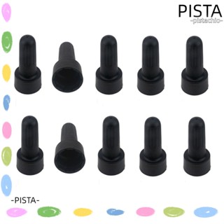 Pista แหวนซ็อกเก็ต E26 สีดํา ฐานขนาดกลาง E26 10 ชิ้น