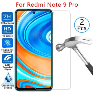 กระจกนิรภัย ป้องกัน สําหรับ xiaomi Redmi note 9 pro เคส ksiomi note9pro note9 not 9pro เคสโทรศัพท์ ป้องกัน กระเป๋า