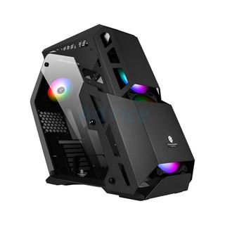 ATX CASE (NP) TSUNAMI PROTECTOR CASTLE ARGB (BLACK)
