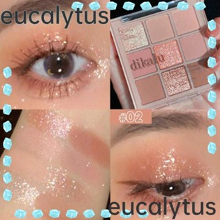 Eucalytus1 พาเลทอายแชโดว์ ชิมเมอร์ กลิตเตอร์ คุณภาพสูง