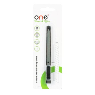 ONE มีดคัตเตอร์ สีเขียว ONE SX1001