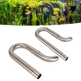 Your Pet Store Aquarium Outflow ท่อ 360 องศา Rotatable Water Outlet 304 Stainless Steel Mini Fish Tank Pipe