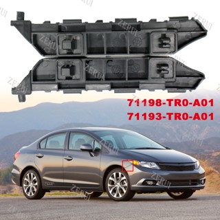 Zr ตัวยึดกันชนหน้ารถยนต์ ซ้าย ขวา รองรับ 71198TR0A01 สําหรับ Honda CIVIC Sedan 2012-2015