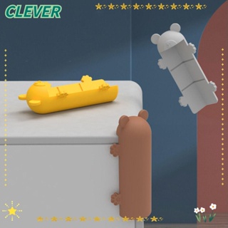 Clever ซิลิโคนป้องกันมุมโต๊ะ รูปหมีน่ารัก ปลอดภัย สําหรับเด็ก