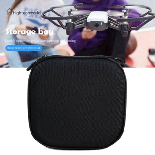 [Hightechworld.th] กระเป๋าเคสใส่โดรนบังคับ มีซิปคู่ สีดํา สําหรับ DJI Tello Black AU