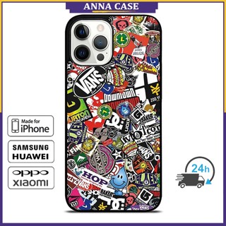 เคสโทรศัพท์มือถือ ลายสติกเกอร์ Bombb สําหรับ iPhone 14 Pro Max 13 Pro Max Samsung Galaxy Note10+ S21Ultra