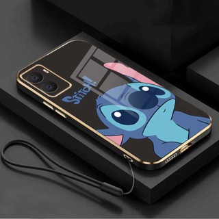 เคสโทรศัพท์มือถือ ซิลิโคนนิ่ม ขอบตรง ลายมอนสเตอร์ Stitch ตลก สําหรับ VIVO V2254 V2204 V2206 V2207 V2214 V2203 V2206 1935 1938 1901 1902 1904 1906