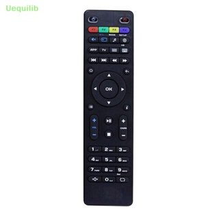 Uequilib ใหม่ รีโมตคอนโทรลทีวี แบบเปลี่ยน สีดํา สําหรับ Mag250 254 256 260 261 270 IPTV