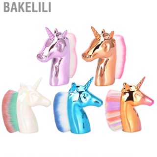 Bakelili 5pcs Fashionable Nail Art Dust  Brush Portable Manicur