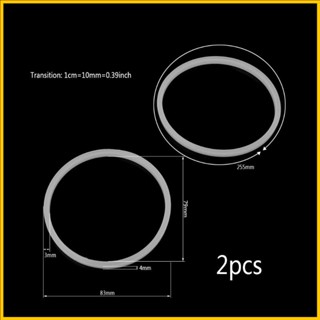 Zong ปะเก็นแหวนยาง รูปตัว O ขนาด 8 3 ซม. แบบเปลี่ยน สําหรับเครื่องปั่นน้ําผลไม้ 2 ชิ้น