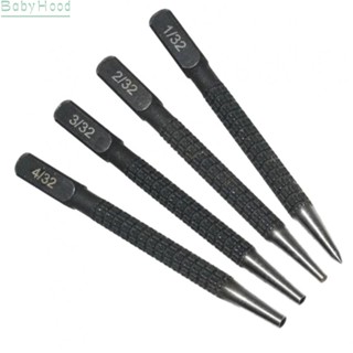 【Big Discounts】4pcs Center Punch 1/32 2/32 3/32 4/32 inch Metal Wood Marking Drilling Tools#BBHOOD