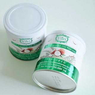 ราคาต่อกระปุก น้ำมันมะพร้าวสกัดเย็น YURI MCT COCONUT OIL POWER ปริมาณ 50000 มล.