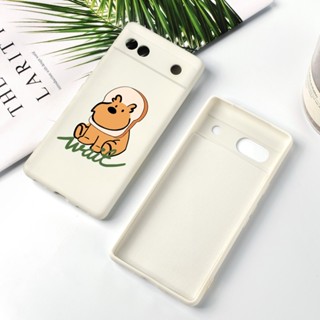 เคสโทรศัพท์มือถือ ซิลิโคนนิ่ม ไมโครไฟเบอร์ อุปกรณ์เสริม สําหรับ Google Pixel 7 Pro 7A 7 6Pro 6A 6