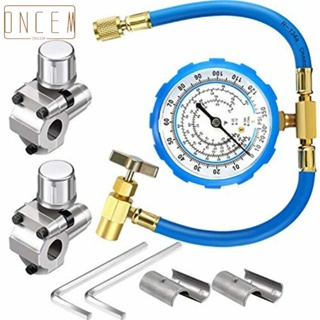 【ONCEMOREAGAIN】Reliable Materials 3pcs BPV31 Piercing Tap Valve Kit with UCharging Hose