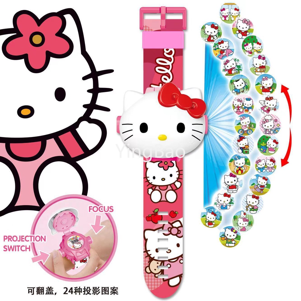Kawaii Sanrio โมเดลฟิกเกอร์ดิจิทัล รูปการ์ตูน Cinnamoroll Kuromi Melody 3D ของเล่นสําหรับเด็ก