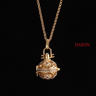 Daron จี้ล็อกเก็ต รูปดอกไม้ เปิดได้ สําหรับทําเครื่องประดับ DIY