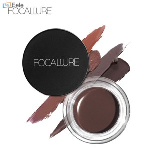 [แปรงฟรี] FOCALLURE เจลเขียนคิ้ว 5 สี Waterproof Long Lasting Natural Brow Enhancer Cream With Brush ↑Eele