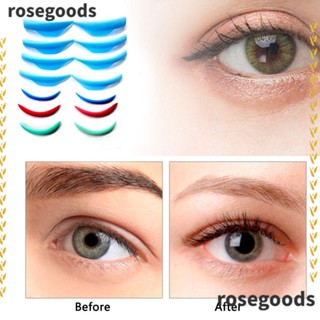 Rosegoods1 แผ่นดัดขนตา เครื่องมือเคลือบขนตา เครื่องมือแต่งหน้า อุปกรณ์ต่อขนตา ซิลิโคน