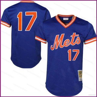 เสื้อยืดกีฬาเบสบอล ลาย NP2 MLB New York Mets Keith Hernandez Jersey พลัสไซซ์ PN2