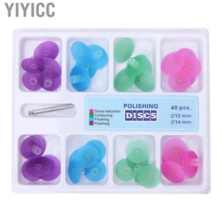 Yiyicc Handpiece Polishing Disc  Practical Resin Dental Discs Saving Time Easy To Use Full Set for Oral