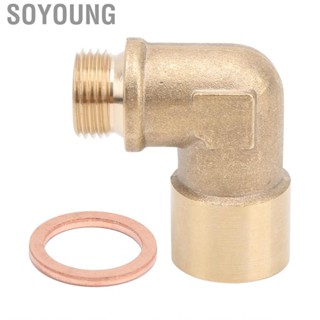 Soyoung 90 Degree Oxygen   M18x1.5 Brass Extension Spacer Adapter automobiles Car Accessory