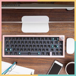 ★ Forthefu ★  Gmk67 ชุดปะเก็นคีย์บอร์ดไร้สาย RGB บลูทูธ 2.4G 3 โหมด