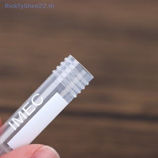 Ricktyshen หลอดทดลองพลาสติก 1.8 มล. (2 มล.) พร้อมฝาปิดสกรู 50 ชิ้น