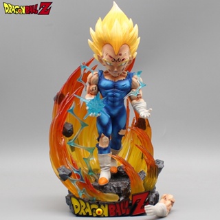 โมเดลฟิกเกอร์ Pvc รูปปั้นอนิเมะ Dragon Ball Majin Vegeta Super Saiyan Vegeta ขนาด 22 ซม. ของเล่นสะสม สําหรับเด็ก