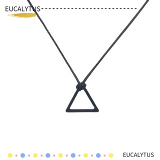 Eutus สร้อยคอโช้กเกอร์ จี้แหวนโลหะ ทรงสามเหลี่ยม พร็อพคอสเพลย์อนิเมะ สําหรับผู้ชาย