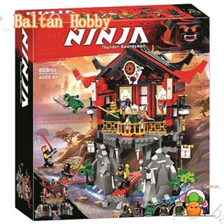 Baltan toy BH1 บล็อกตัวต่อ รูปวัด Ninjago 70643 10806 EN5