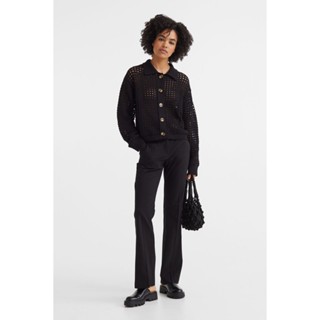 H&amp;M  Woman Flared crease-leg trousers 1108924_1