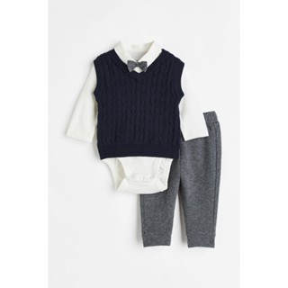 H&amp;M  Boy 3-piece cotton set 1017531_1