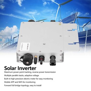 Tool Center อินเวอร์เตอร์ Solar Grid Tie Microinverter Wifi ควบคุมการระบุอัตโนมัติ 120/230V 700W