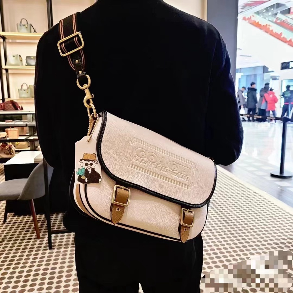 Outlet Field messenger crossbody C8848 C8470 สายสะพายไหล่ปรับระดับได้ COAC H กระเป๋าสะพายข้างผู้ชาย