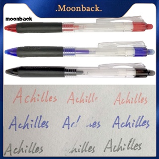 &lt;moonback&gt; ปากกาเครื่องเขียน ลบได้ ติดทนนาน น้ําหนักเบา สําหรับวาดภาพ 4 ชิ้น