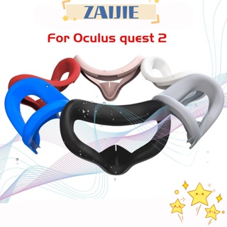 Zaijie24 VR ที่ครอบหูฟัง ซิลิโคน กันฝุ่น ทําความสะอาดได้ แบบเปลี่ยน สําหรับผู้ชาย ผู้หญิง 2 ชิ้น