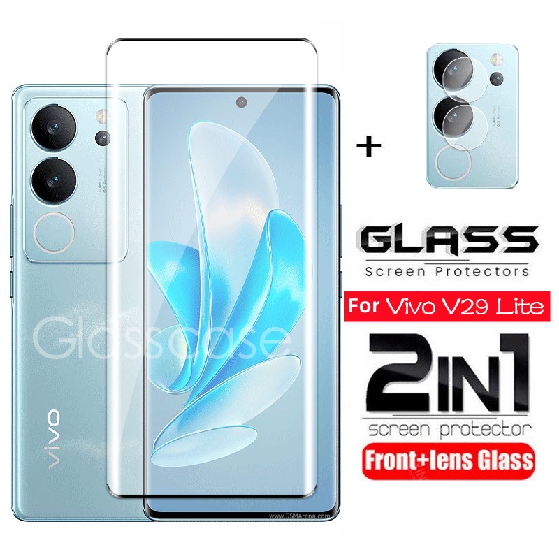 ฟิล์มกระจกนิรภัยกันรอยหน้าจอ ทรงโค้ง สําหรับ Vivo V29 Lite V29 Pro Lite V29Pro V29E V29Lite VivoV29 