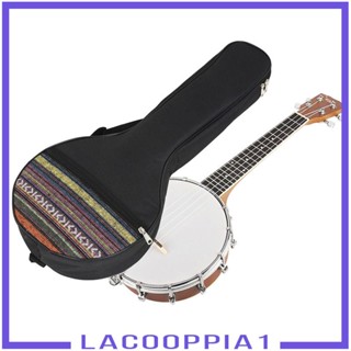 [Lacooppia1] Banjo Gig กระเป๋าจัดเก็บเครื่องดนตรี มีซิป ทนทาน กันรอยขีดข่วน