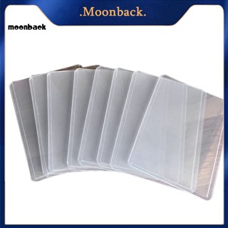 &lt;moonback&gt; ที่เก็บการ์ดเกม PVC น้ําหนักเบา กันรอยขีดข่วน สําหรับบัตรเกม ID 35PT 25 ชิ้น