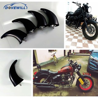 [Dovewill] ของตกแต่งด้านหน้ารถจักรยานยนต์ สําหรับ Chopper Bobber Touring