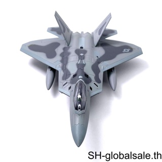 โมเดลเครื่องบินรบ 1/2/3/5 USA F-22 1/100 DieCast