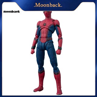 &lt;moonback&gt; ตุ๊กตาฟิกเกอร์ Spiderman Super Hero ขยับได้ ขนาด 15 ซม. ของเล่นสําหรับเด็ก