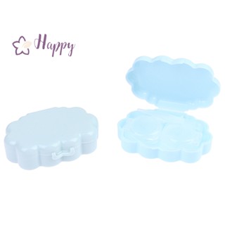 &lt;Happybay&gt; กล่องเก็บคอนแทคเลนส์ แบบพกพา แบบเรียบง่าย ลดราคา