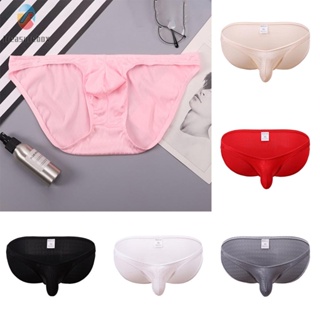 【TRSBX】Briefs Bulge Lingerie Plus Size Sexy Soft Solid Color Swimwear Thongs Underpants