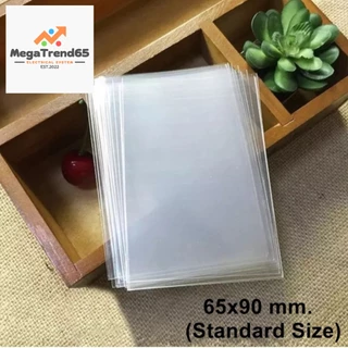 ของแท้100% ซองใส ใส่การ์ด ดีและถูก ขนาด 65x90mm สำหรับ บัดดี้ไฟท์ ยูกิ โปเกมอนการ์ด การ์ดไอดอล เกาหลี Magic the ดีดี1